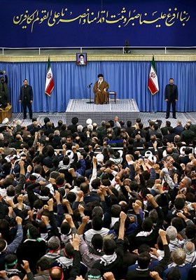 Ayatollah Khamenei Meets A Group of People from Isfahan