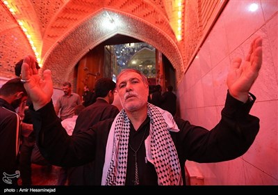 Pilgrims in Shiite Holy Shrines in Iraq’s Najaf, Karbala