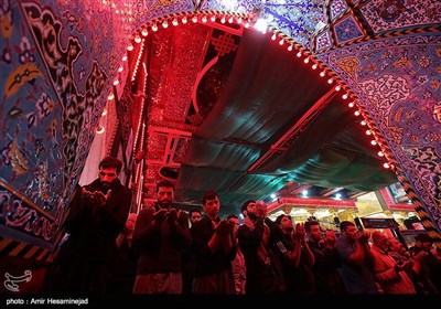 Pilgrims in Shiite Holy Shrines in Iraq’s Najaf, Karbala