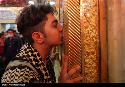 Pilgrims in Shiite Holy Shrines in Iraq’s Najaf, Karbala