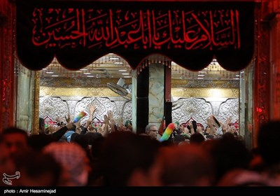 Pilgrims in Shiite Holy Shrines in Iraq’s Najaf, Karbala