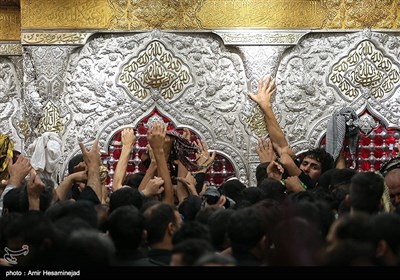 Pilgrims in Shiite Holy Shrines in Iraq’s Najaf, Karbala