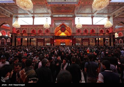 Pilgrims in Shiite Holy Shrines in Iraq’s Najaf, Karbala