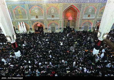 Pilgrims in Shiite Holy Shrines in Iraq’s Najaf, Karbala