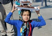 حال و هوای لحظات حسینی در مرز چذابه به روایت تصویر