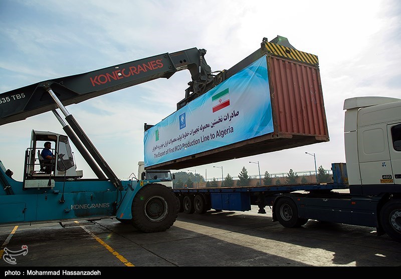 آغاز صادرات خط تولید محصولات ایران‌خودرو به الجزایر