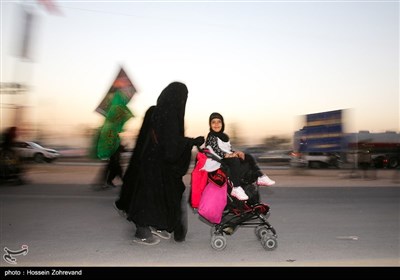 زائرین خردسال حرم اباعبدالله الحسین (ع)