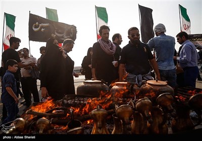 خروج زوار اربعین الامام الحسین (ع) من معبر تشذابة