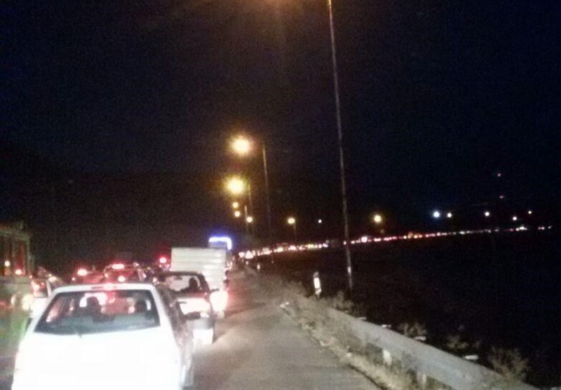 ترافیک در محور اسلام‌آباد غرب به کرمانشاه نیمه‌سنگین است