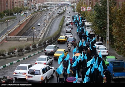 Tehran Hosts Massive Arbaeen Procession