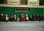 مراسم عزاداری هیئت‌های دانشجویی در محضر امام خامنه‌ای برگزار شد