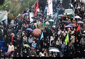مراسم پیادهروی جاماندگان اربعین حسینی در تهران