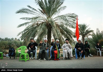 پیاده روی آخرین گروه زائران اربعین حسینی به کربلا