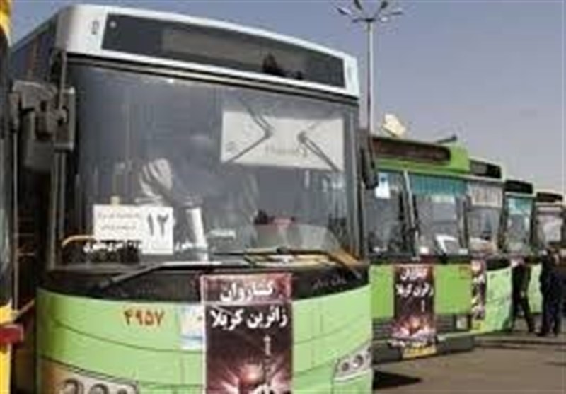 2 هزاردستگاه اتوبوس و 250 موکب تا پنجم آذرماه در خدمت زائران حسینی
