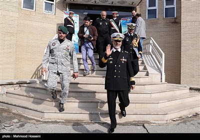 نشست خبری امیر سیاری فرمانده نیروی دریایی ارتش جمهوری اسلامی