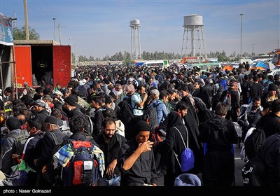 بازگشت زائران اربعین حسینی به کشور - مرز مهران