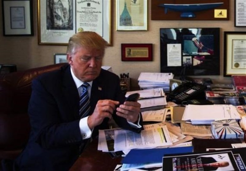 نگرانی ترامپ از کنار گذاشتن گوشی اندرویدی‌ در کاخ سفید
