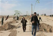 طرح کمربند سبز اربعین در مرز مهران انجام می‌شود