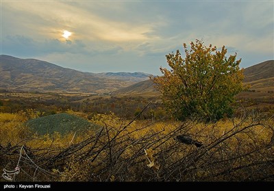 طبیعت پاییزی روستای نران - کردستان
