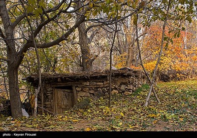 طبیعت پاییزی روستای نران - کردستان