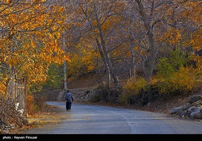 طبیعت پاییزی روستای نران - کردستان