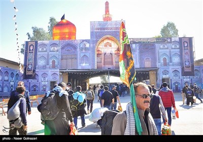 Iranian Pilgrims Returning Home from Iraq after Arbaeen