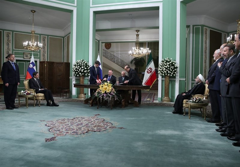 Iran, Slovenia Sign 3 MoUs after High-Profile Meeting