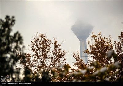 طهران تکتسی بحلة خریفیة بیضاء