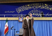 جمعی از بسیجیان سراسر کشور با امام خامنه‌ای دیدار کردند