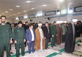 نماز وحدت یگان‌های نظامی و انتظامی شهرستان کاشان برگزار شد