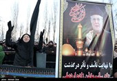 تشییع پیکر سلیم موذن زاده اردبیلی