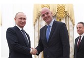 رئیس فیفا با پوتین دیدار می‌کند