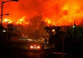 بالصور..إصابة أکثر من 100 مستوطن صهیونی جراء موجة الحرائق