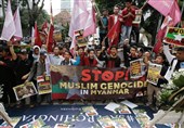 Indonesians Protest for Rights of Rohingya in Myanmar