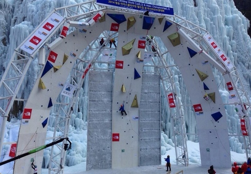 Iran’s Safdarian Wins Bronze at UIAA Ice Climbing World Tour