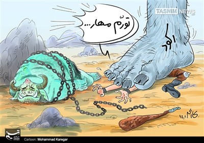 کاریکاتور/ افتخار تورم تک رقمی با رکود!!!