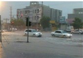 بارش باران در استان خوزستان آغاز شد/ بیم‌ها و امیدهای بارش باران برای مردم و مسئولان خوزستانی