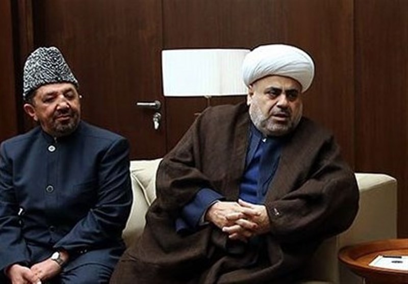 دیدار سفیر ایران در آذربایجان با رئیس اداره مسلمانان قفقاز