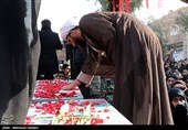 تشییع دو شهید گمنام در شهرک مشیریه
