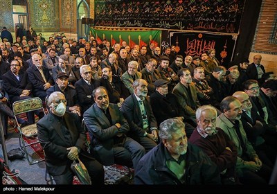 مراسم ختم آیت‌الله موسوی اردبیلی - مسجد امیرالمومنین تهران