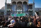 تشییع 7 شهید مدافع حرم تیپ زینبیون و فاطمیون در قم