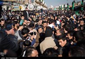 تشییع 7 شهید مدافع حرم تیپ زینبیون و فاطمیون در قم