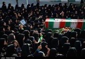 پیکر مطهر 2 شهید گمنام در بهشهر تشییع می‌شود