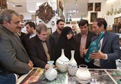 رئیس سازمان میراث فرهنگی از شهر جهانی سفال لالجین بازدید کرد+تصاویر