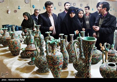 سفر زهرا احمدی‌پور رئیس سازمان میراث فرهنگی و گردشگری به همدان