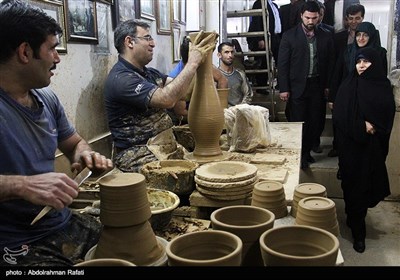 سفر زهرا احمدی‌پور رئیس سازمان میراث فرهنگی و گردشگری به همدان