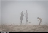 مه گرفتگی در جزیره کیش