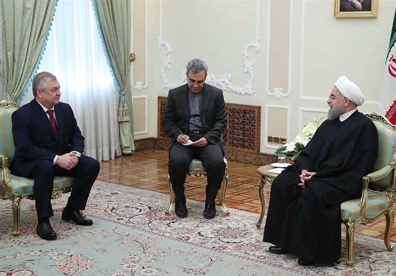 دیدار نماینده ویژه پوتین با روحانی/ ارائه گزارش آخرین وضعیت سوریه