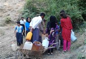 بحران کمبود آب در روستای «نشکاش»/وقتی مردم آب آلوده مصرف می‌کنند