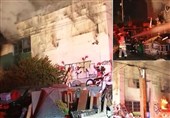 9 کشته در آتش‌سوزی اوکلند+عکس